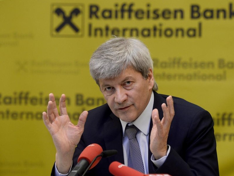  Šéf Raiffeisen Bank International Johann Strobl