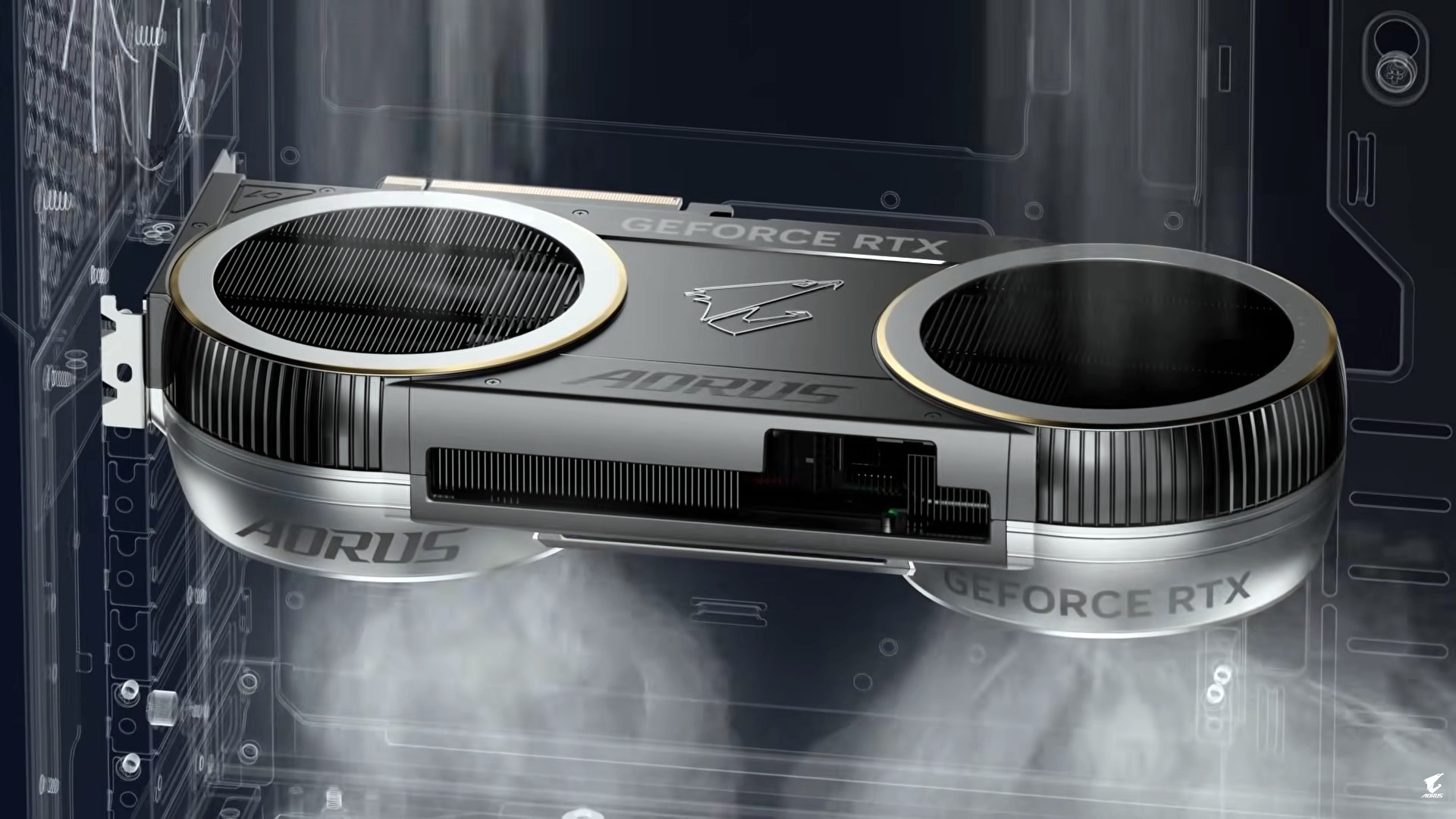Grafické karty GeForce RTX 5000 od Gigabyte - chlazení WindForce HyperBurst