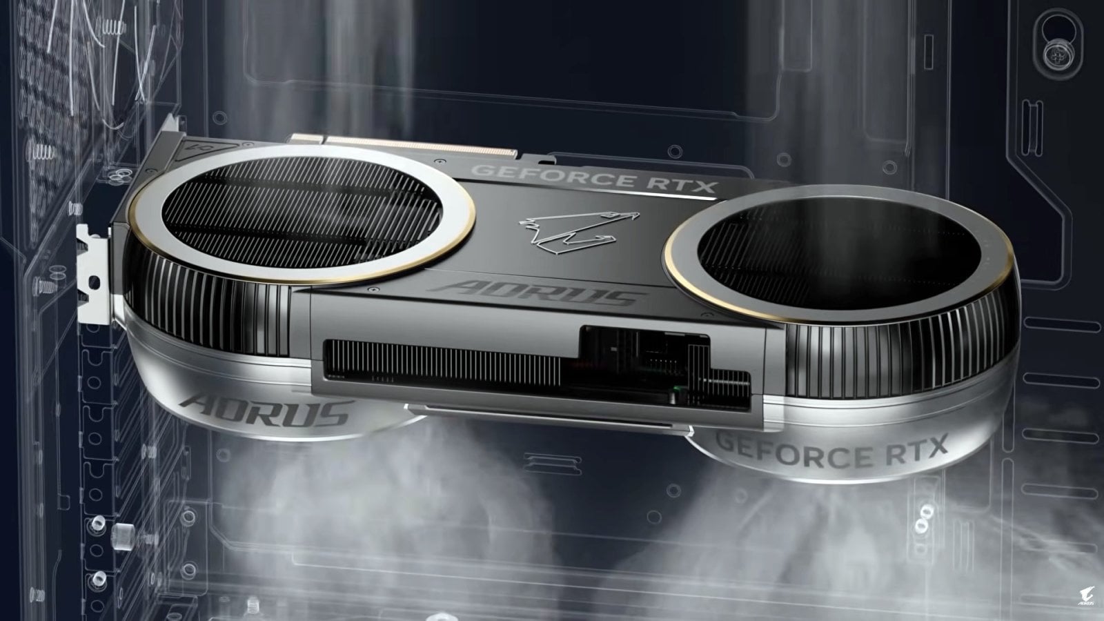 Grafické karty GeForce RTX 5000 od Gigabyte - chlazení WindForce HyperBurst