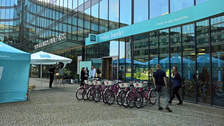 Ostravská pobočka Hello bank! v prostorách administrativního centra Nová Karolina Park.