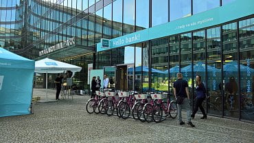 Ostravská pobočka Hello bank! v prostorách administrativního centra Nová Karolina Park.