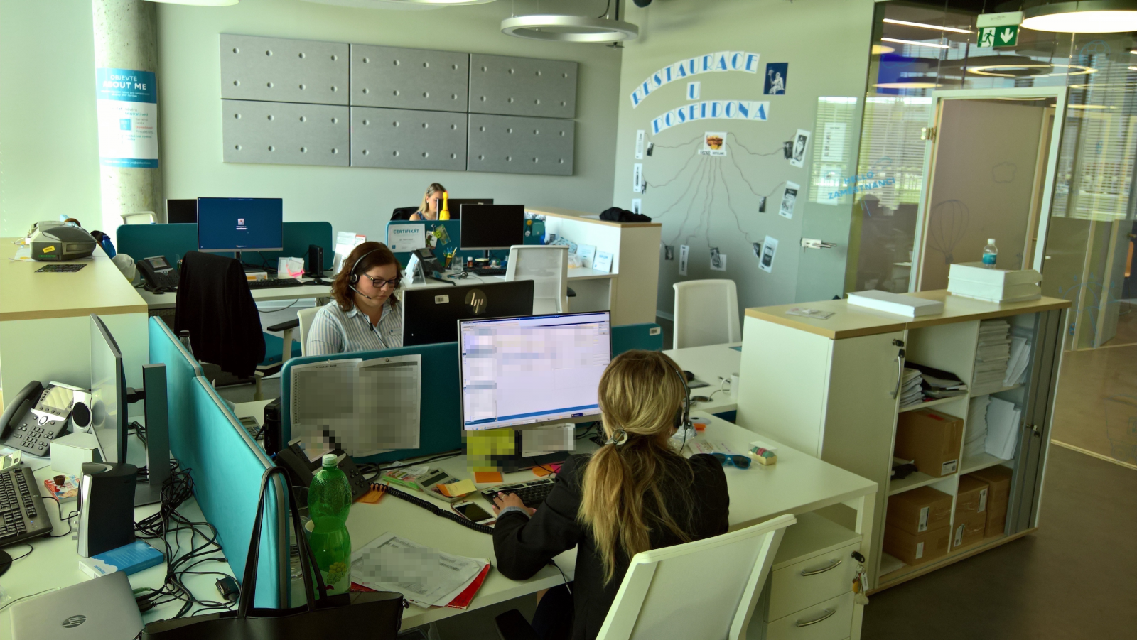 Ostravská pobočka Hello bank! v prostorách administrativního centra Nová Karolina Park.
