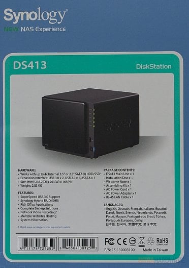 NAS Synology DiskStation DS413