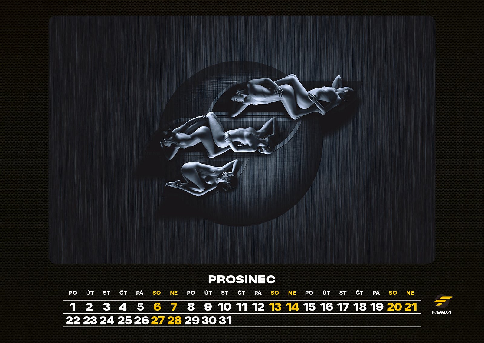 Nova vydává lechtivý kalendář Fandy pro rok 2014