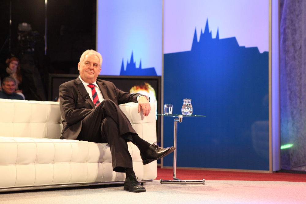 Zeman s Fischerem svůj Prezidentský duel pro Primu předtáčeli