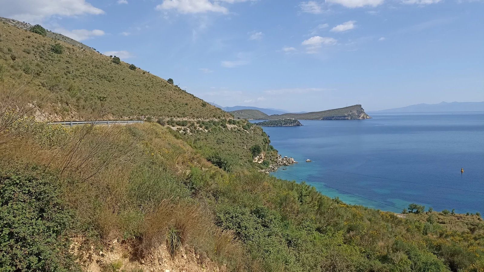 Výhledy na Albánskou riviéru