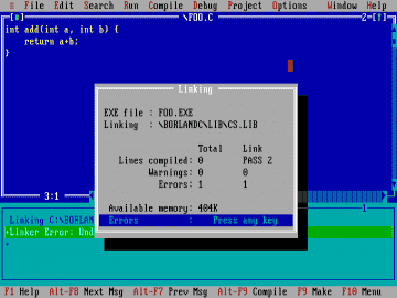 Autor: tisnik, podle licence: <a href="http://en.wikipedia.org/wiki/Rights_Managed">Rights Managed</a> Prekladace pro IBM PC a DOS