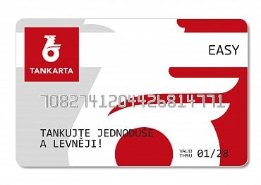 Tankovací karta společnosti Benzina.