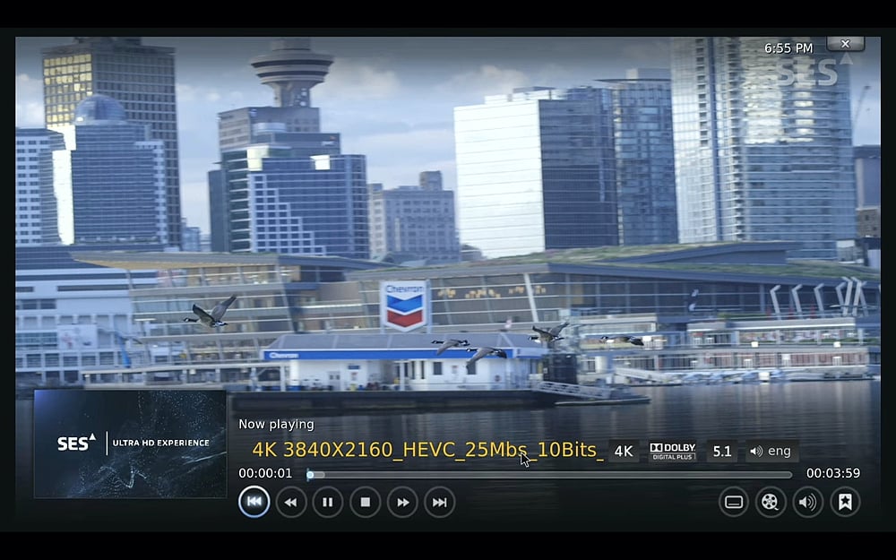 Ukázky přehrávání médií