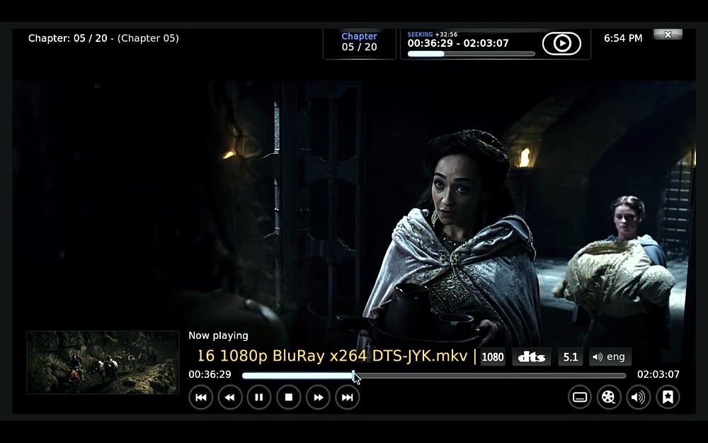 Ukázky přehrávání médií