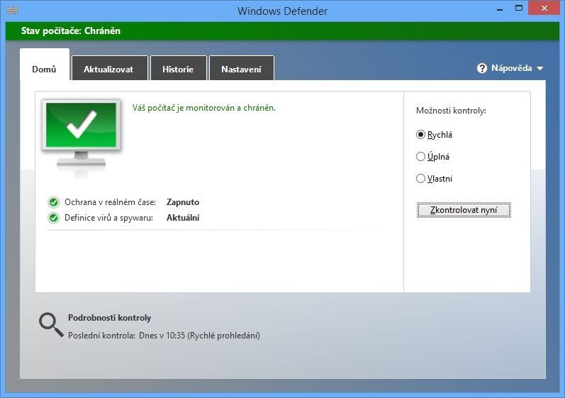 Windows Defender ve Windows 8.1