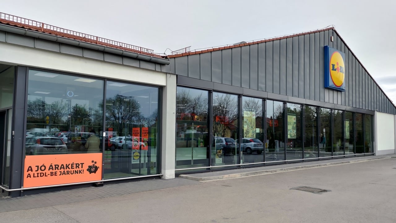 Ceny v Lidlu, Mosonmagyaróvár (H), 30. 3. 2023