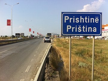 Priština, hlavní město Kosova.