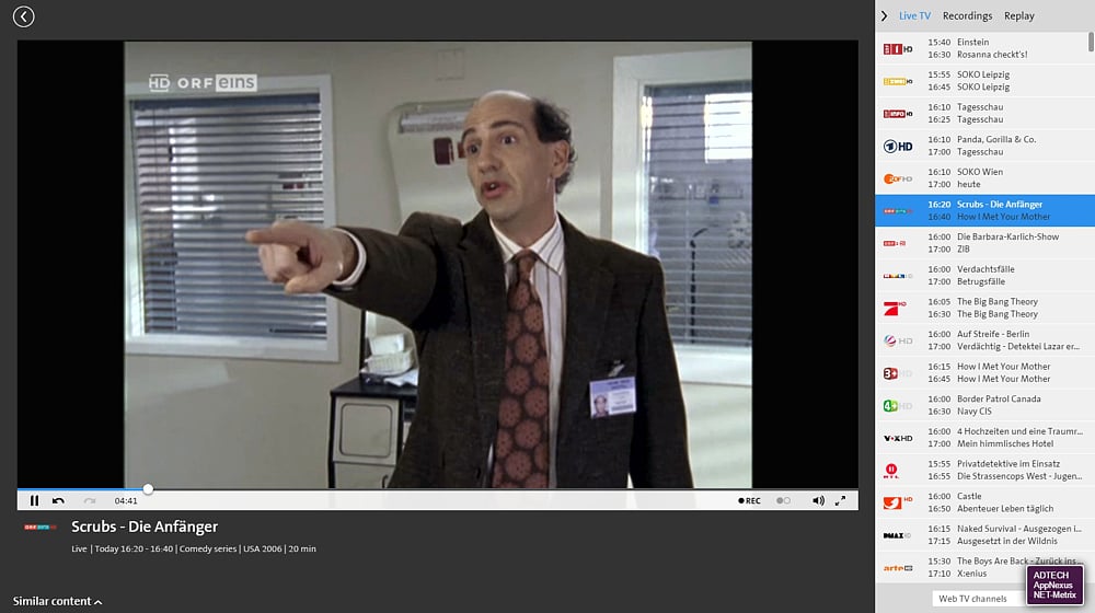 Swisscom TV Air - švýcarské a německé programy