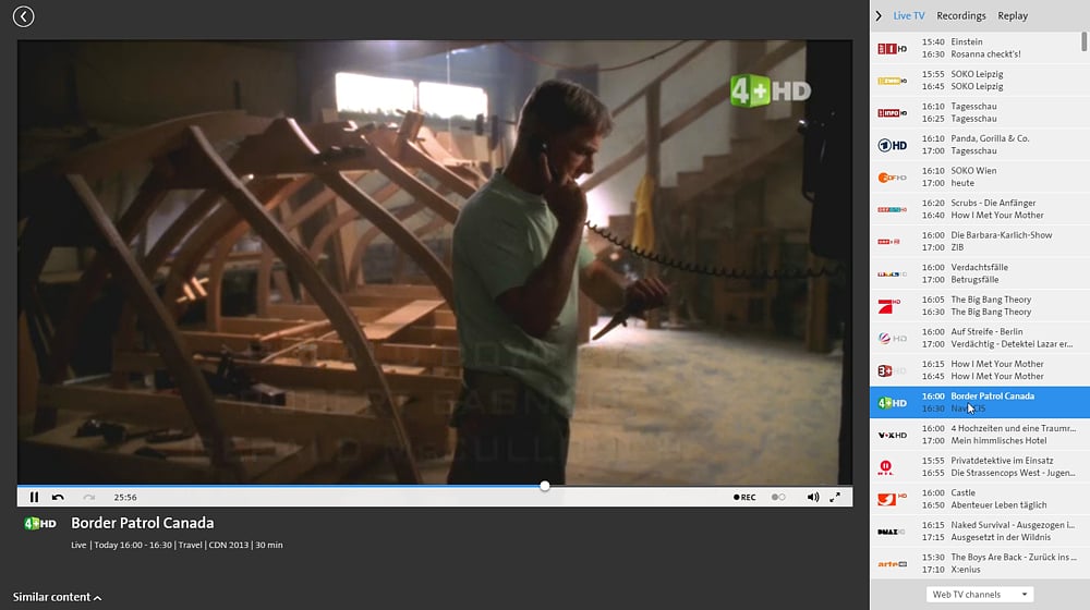 Swisscom TV Air - švýcarské a německé programy