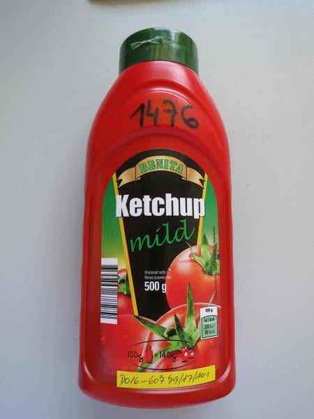 Kaufland, Jičín: Benita Ketchup mild - výrobek obsahoval přibližně o čtvrtinu méně rajčat, než bylo uvedeno na obale. Spotřebiteli tak byly poskytnuty zavádějící informace o složení výrobku. Země původu Polsko.