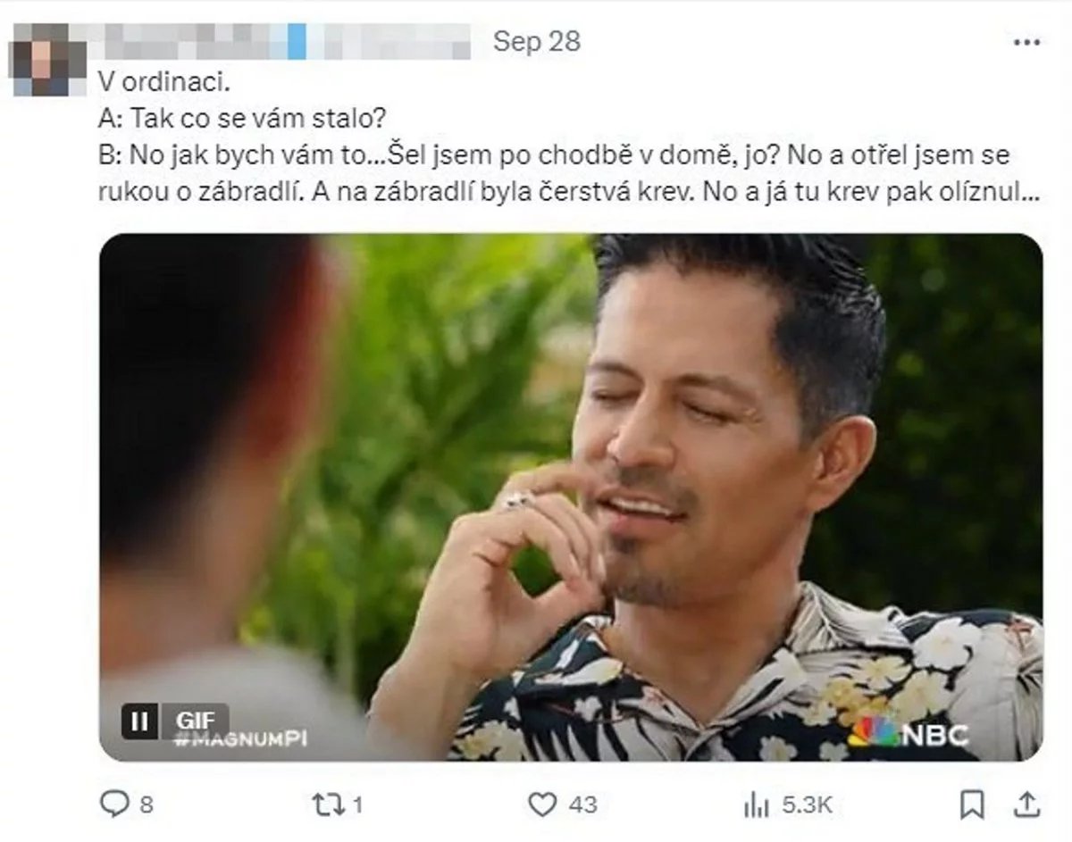 Hodnocení toho, zda je příspěvek lékaře vkusný a zde může mít nějaký přínos třeba v osvětě, necháváme na čtenářích.