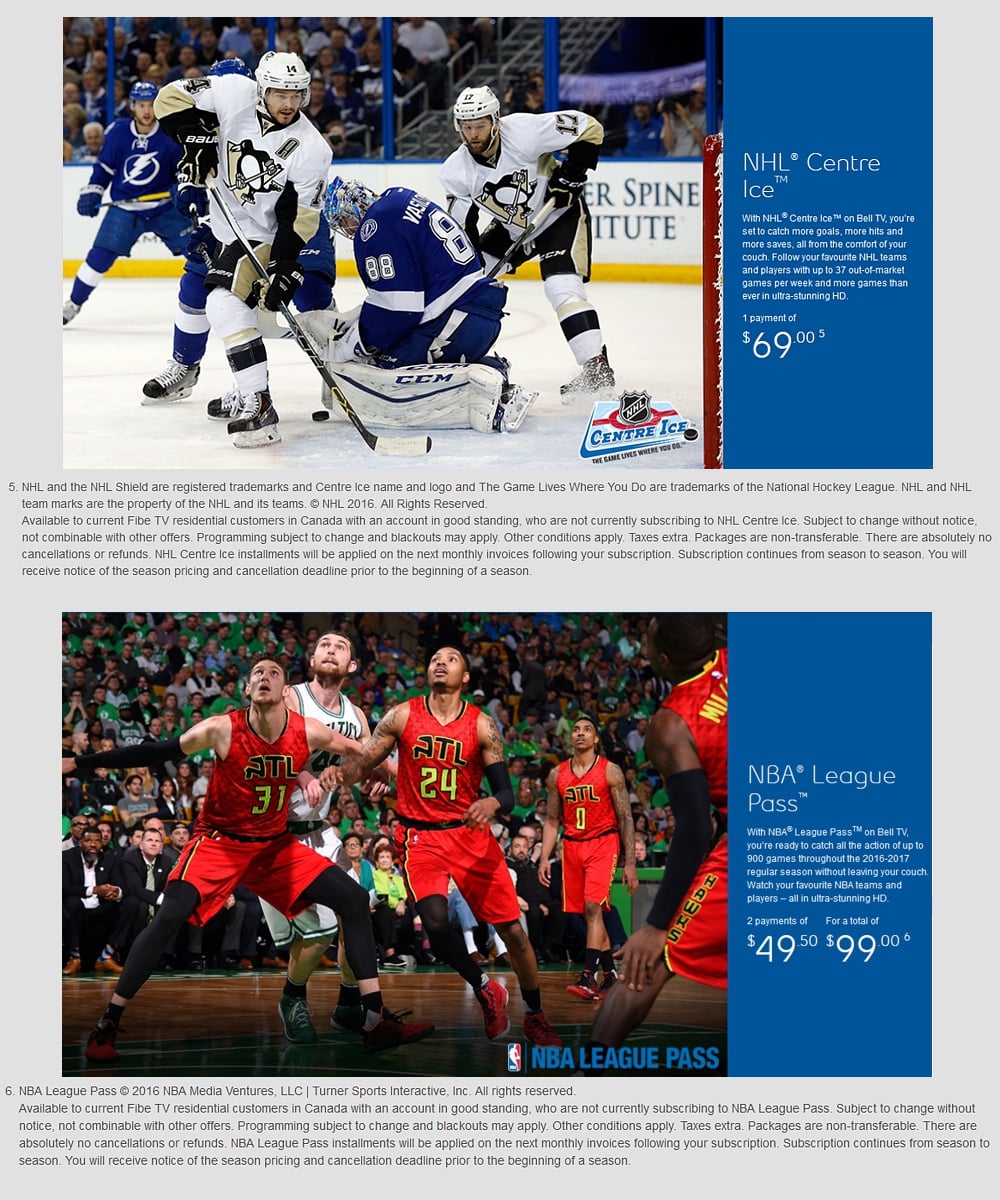 Sportovní balíčky