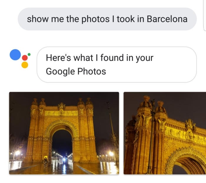 Zobrazení fotografií ve Fotkách Google přes Asistenta Google