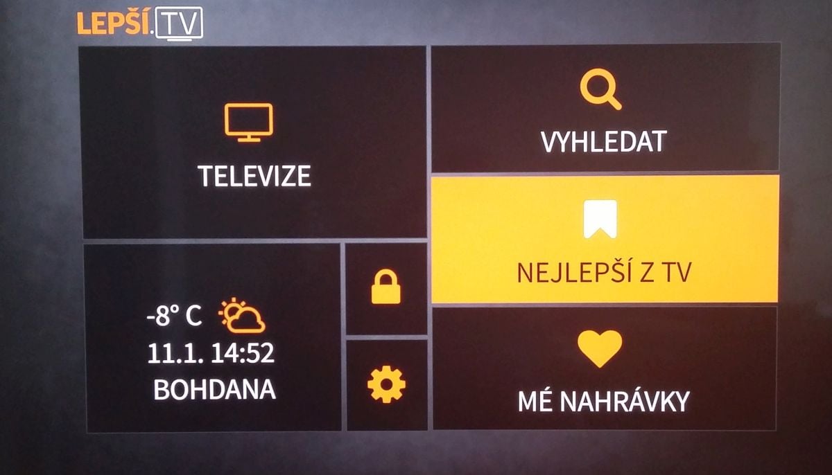 Volba Nejlepší z TV - vybírá služba IPTV...