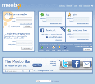 <p>Meebo - posílání krátkých zpráv bez instalace jakéhokoliv klienta</p>