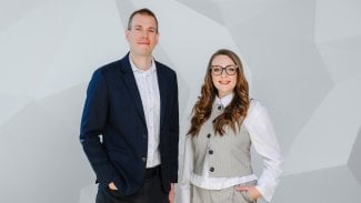 Milan Růžička, Asset Manager, a Simona Štotová, analytička společnosti Logicor