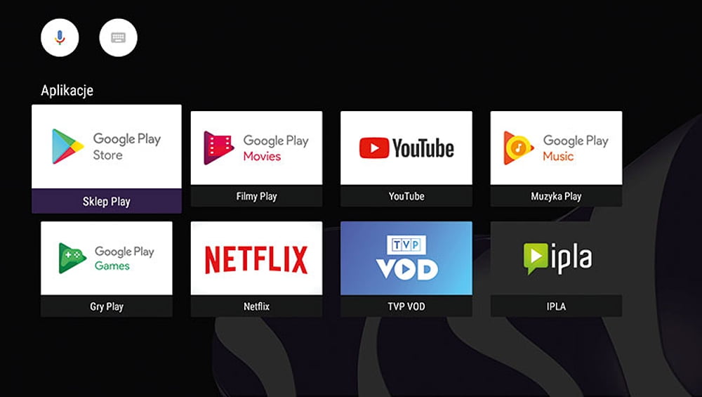 Uživatelské rozhraní Sagemcom DCTIW362