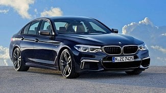 Náhledový obrázek - BMW 5 dostalo další verze. M550i zvládne stovku za 4 s, hybrid spotřebuje 1,9 l/100 km