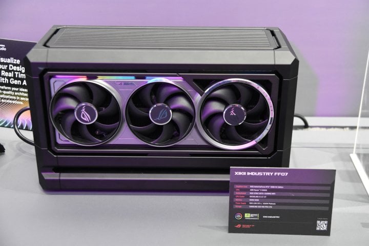 Hardware Asusu vystavovaný na Computexu 2025