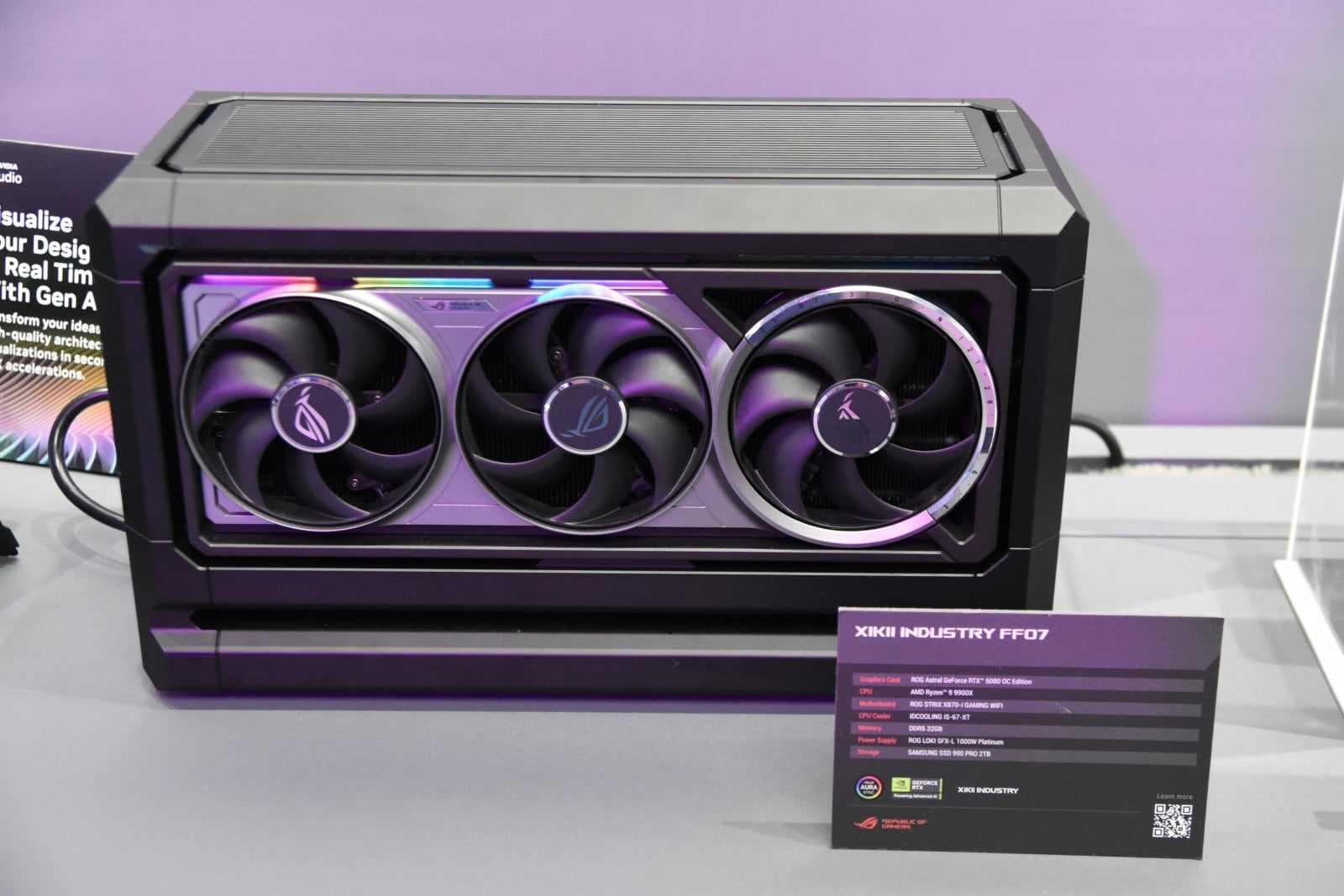Hardware Asusu vystavovaný na Computexu 2025