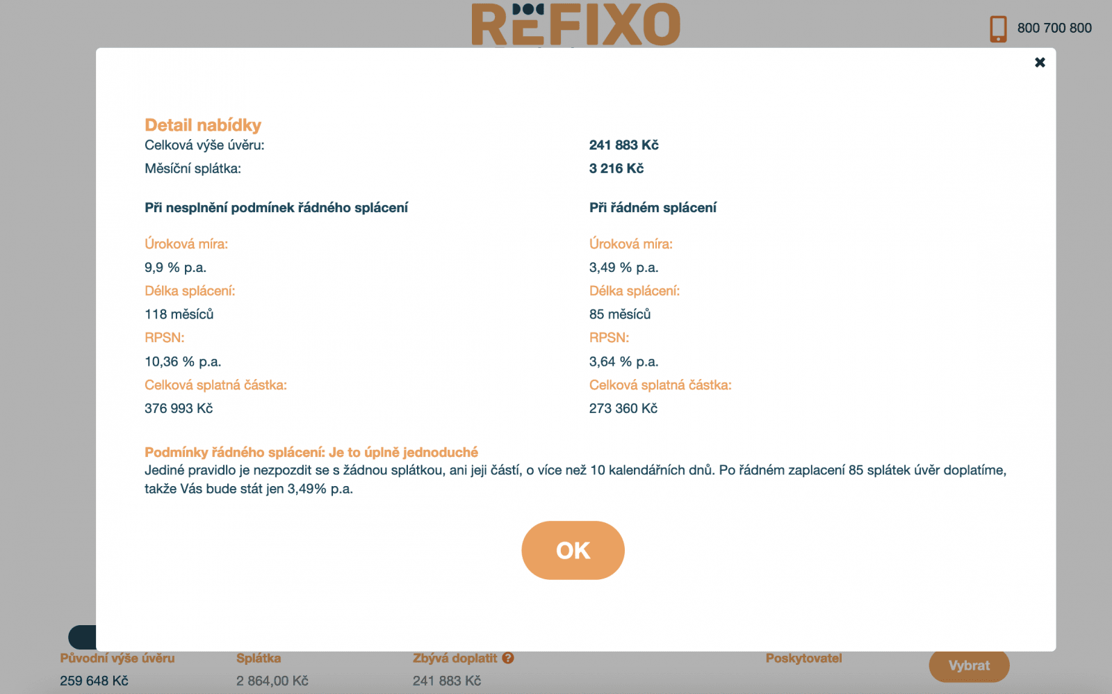 Expobank. Nabídka refinancování pro druhého testera.