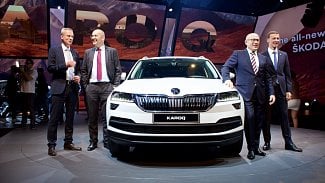 Náhledový obrázek - Škoda Karoq debutovala ve Stockholmu. Je to vlastně zkrácený Kodiaq