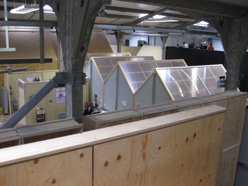 Kancelářské prostory v Baltic Creative shora.