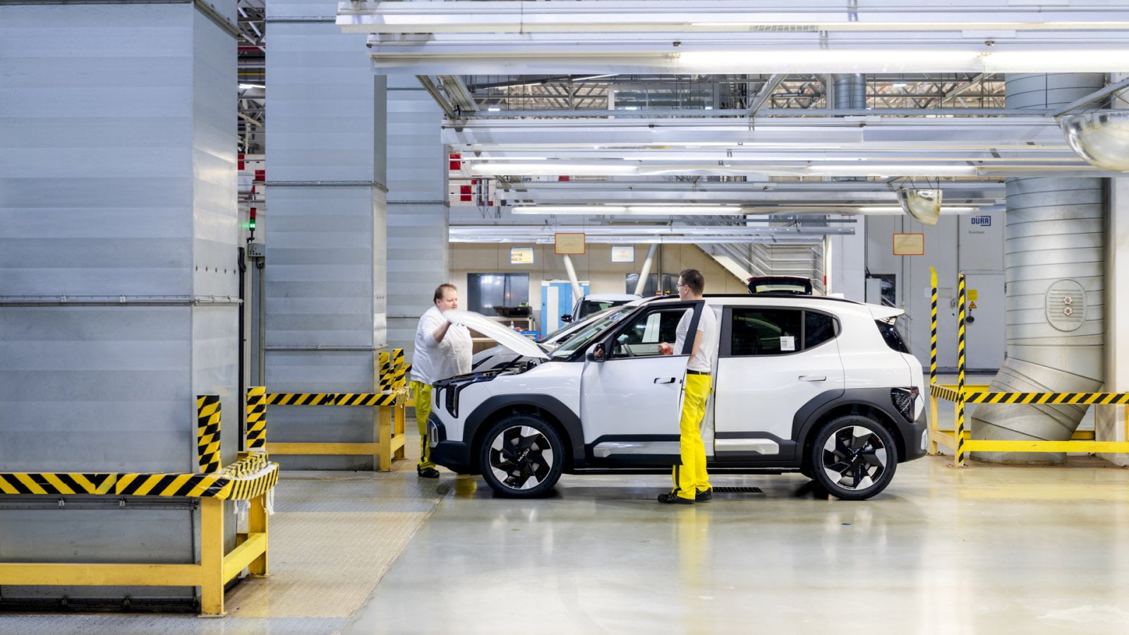 Výroba KIA EV2 v Žilině.