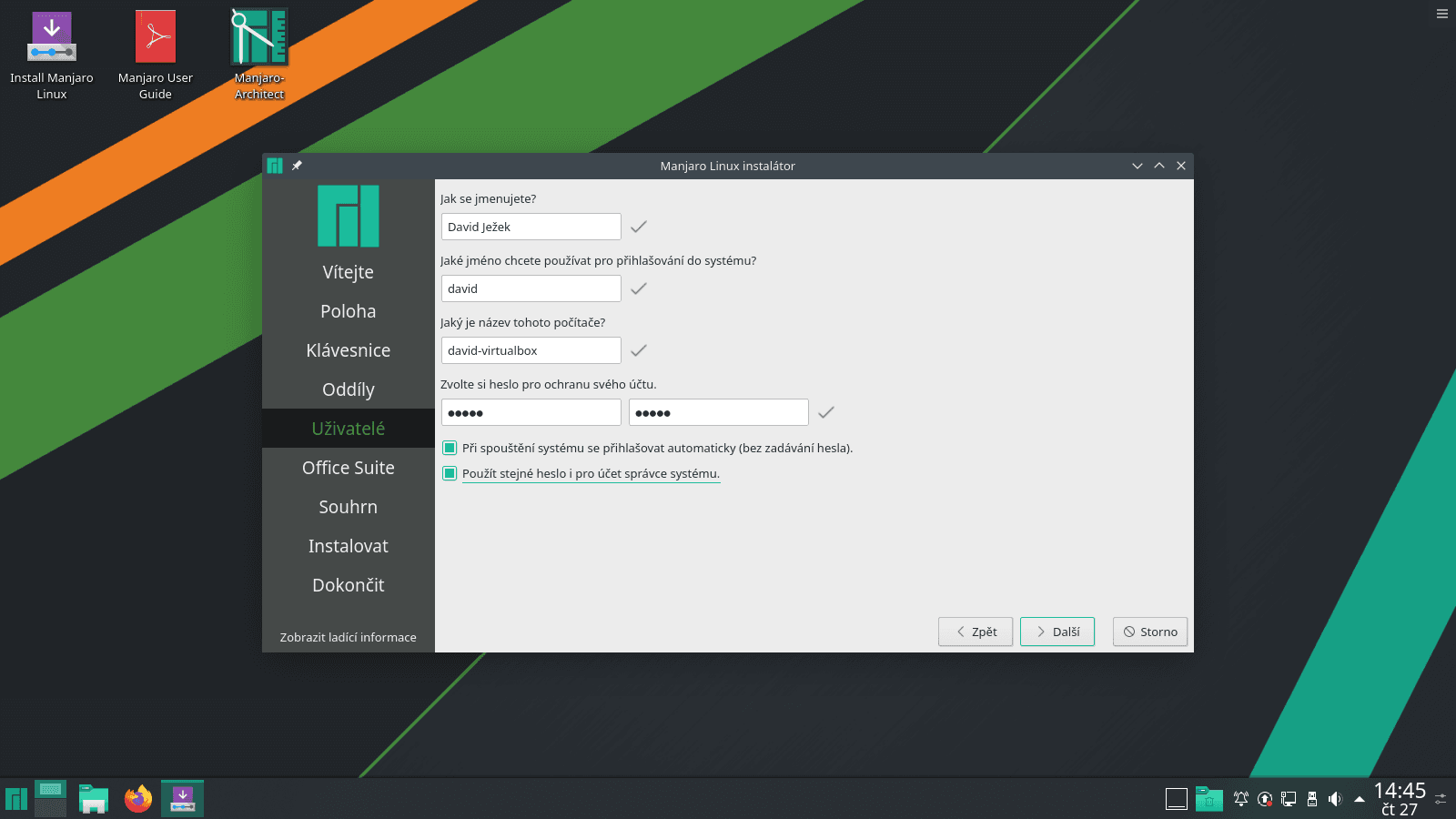 Manjaro 19.0 s desktopem KDE
