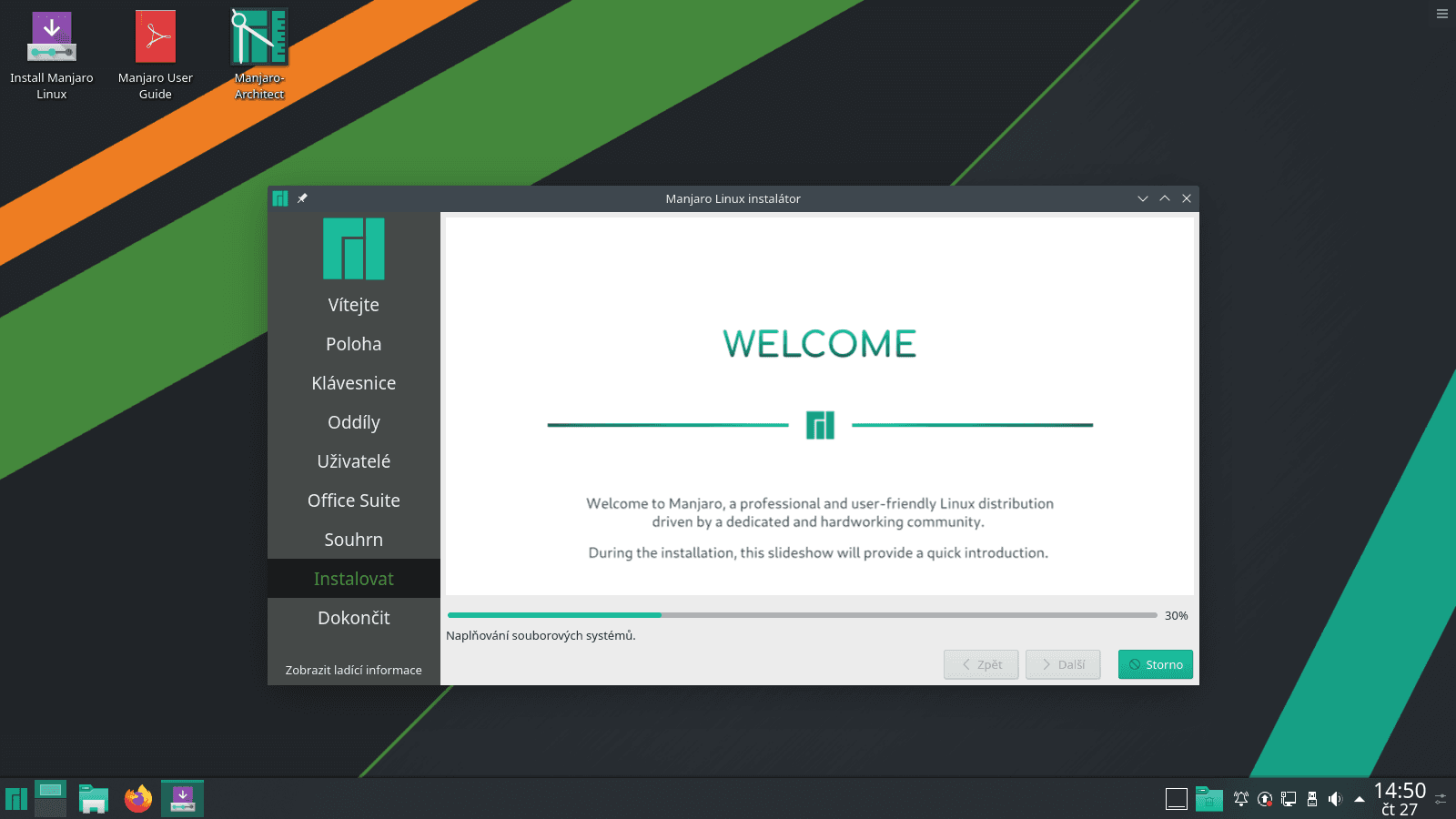 Manjaro 19.0 s desktopem KDE