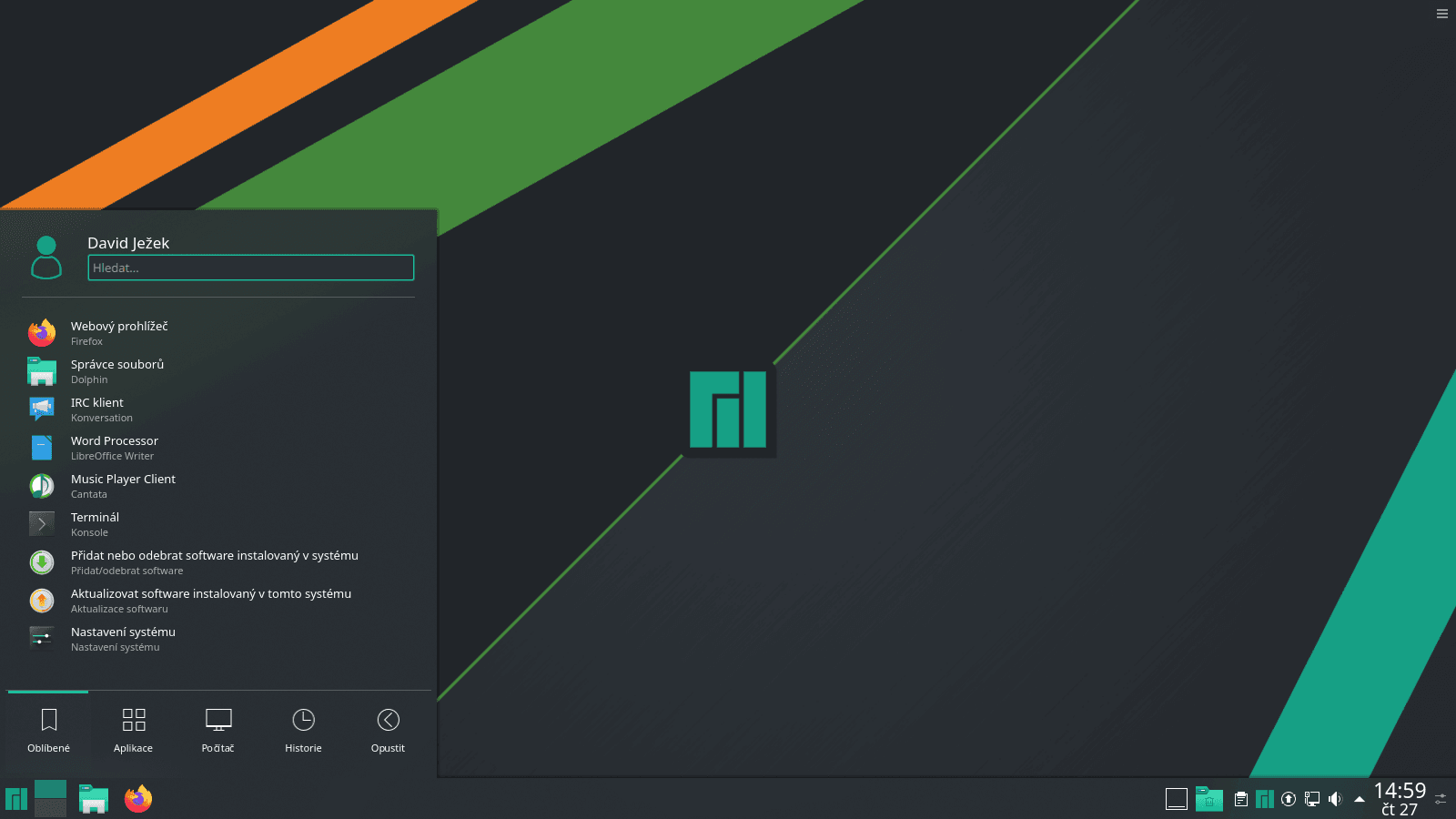 Manjaro 19.0 s desktopem KDE