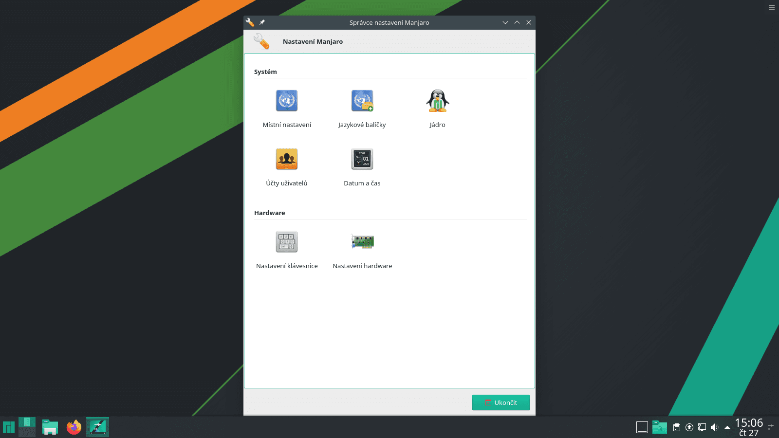 Manjaro 19.0 s desktopem KDE