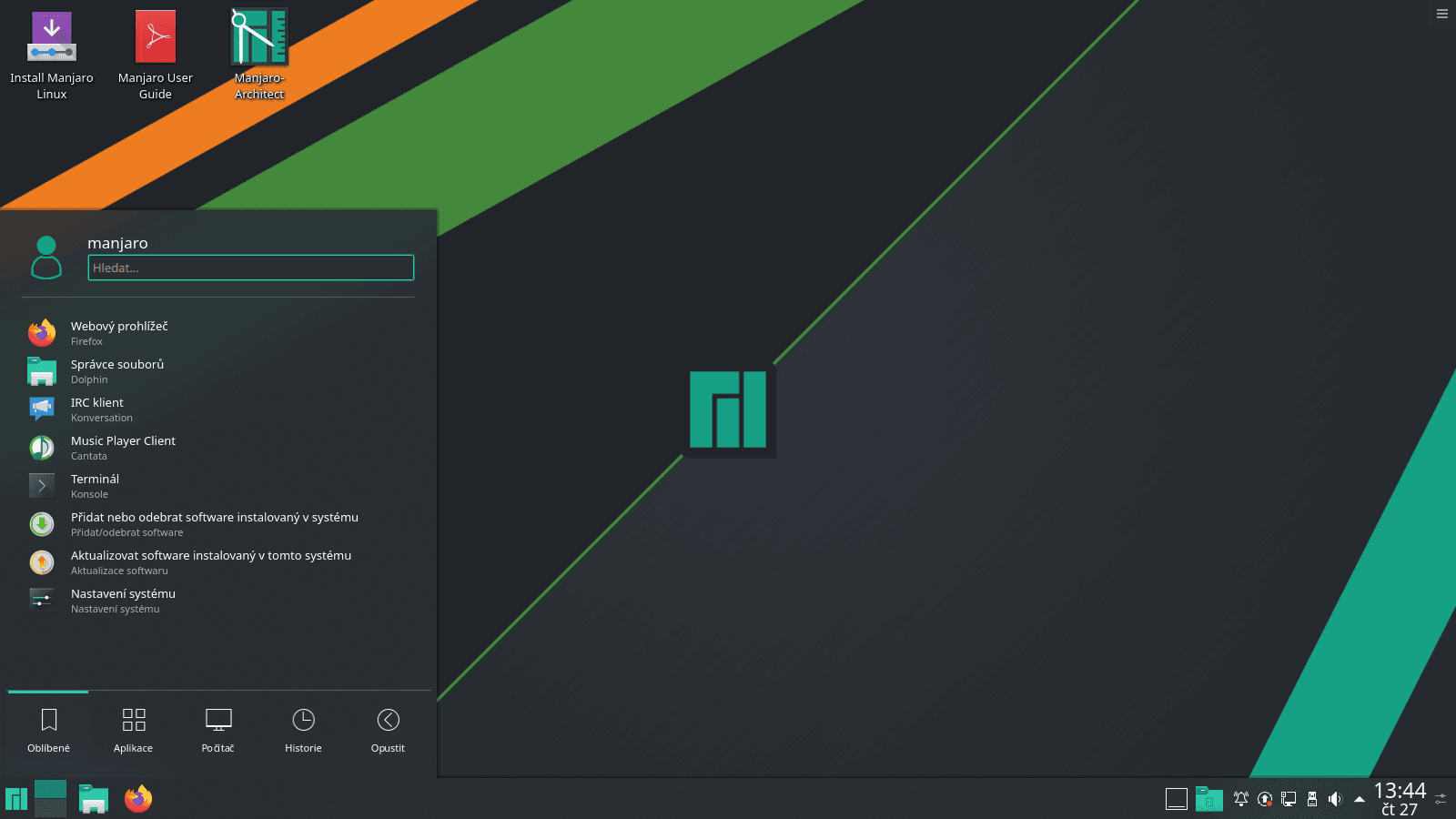 Manjaro 19.0 s desktopem KDE