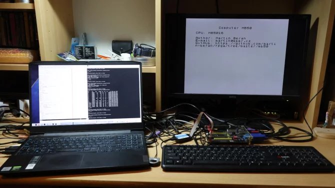 Prostředí pro vývoj vlastního CPU