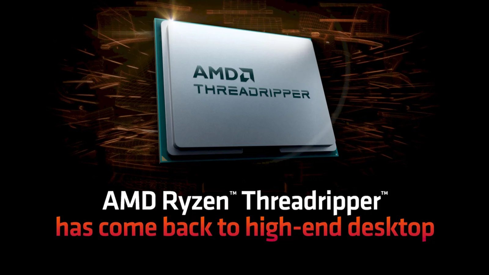 Odhalení procesorů AMD Ryzen Threadripper Pro 7000 / WRX90 a Ryzen Threadripper 7000 / TRX50