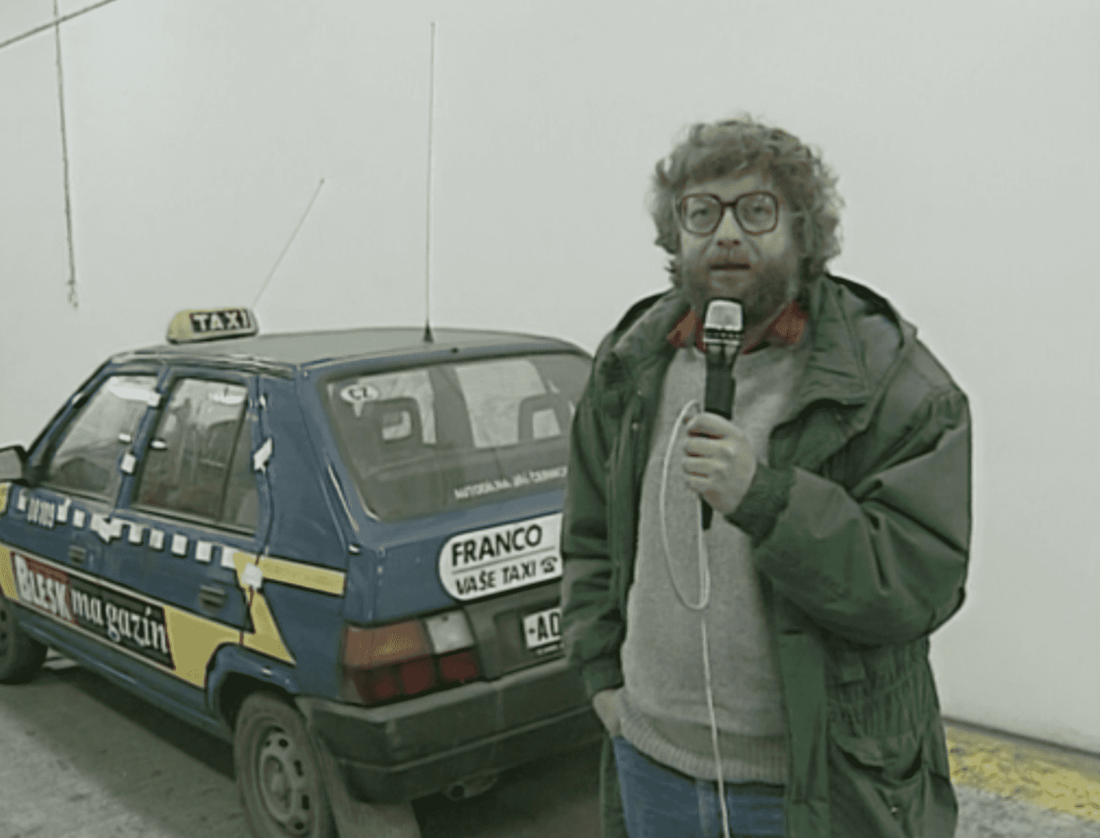 Reportér Josef Klíma, jedna z hvězd pořadu Na vlastní oči