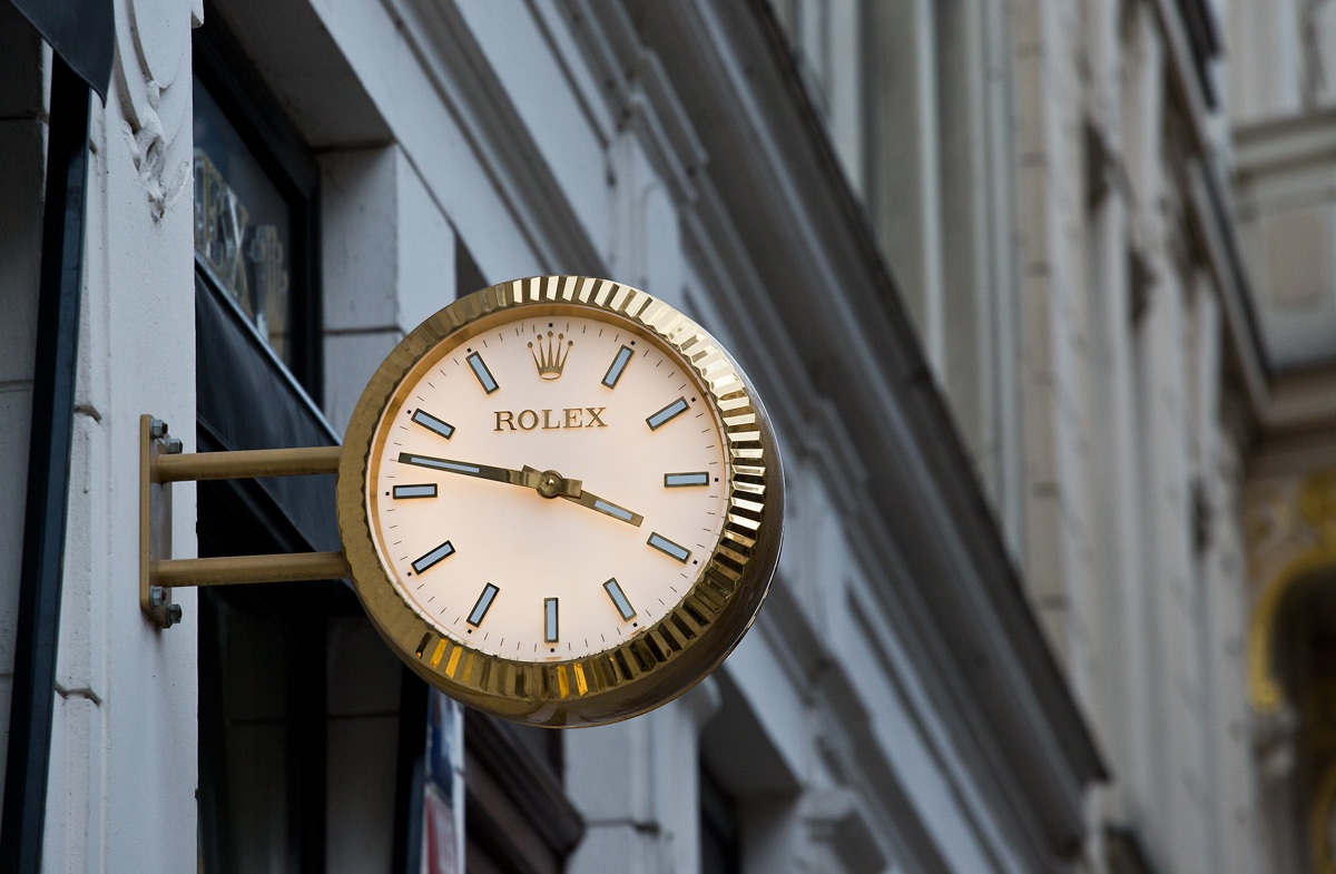 Výlohy v Pařížské ulici v Praze