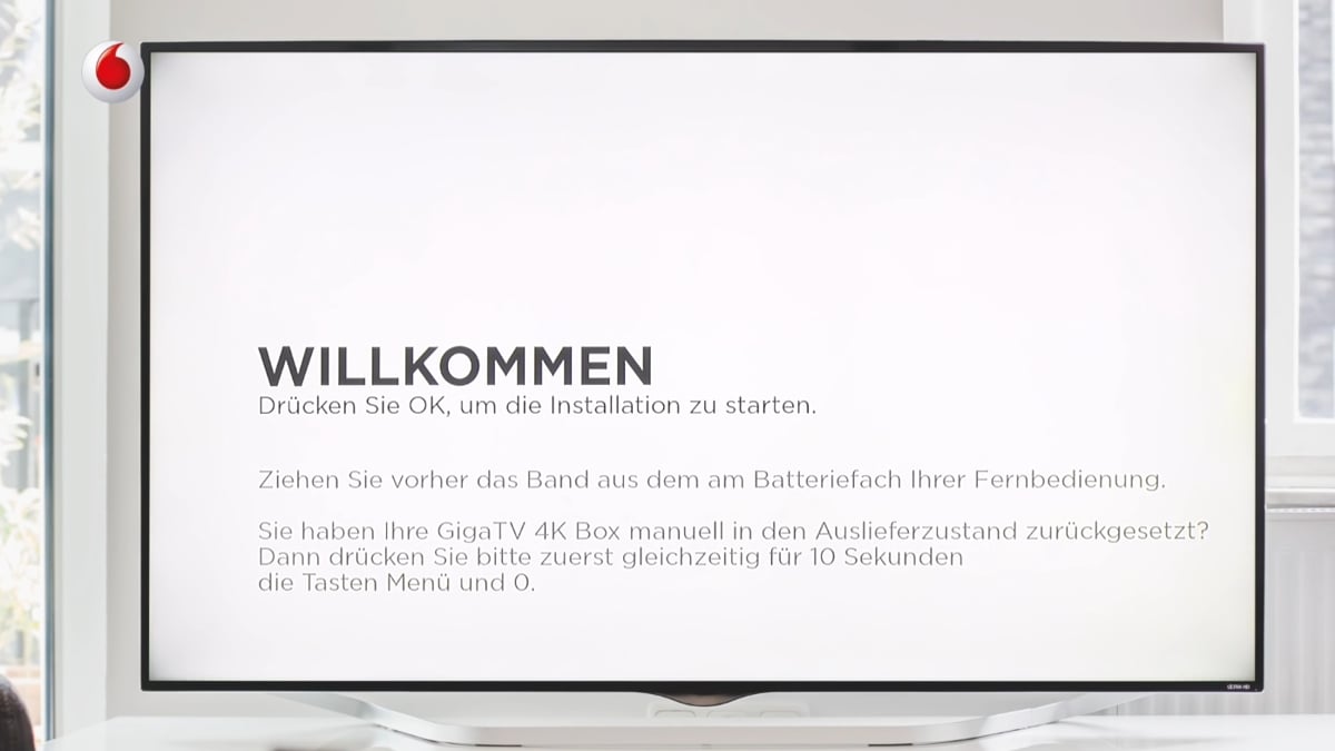 Giga TV - První start