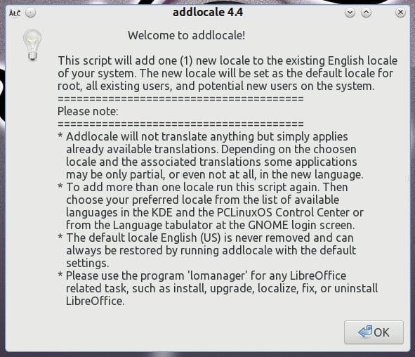 PCLinuxOS-lokalizace