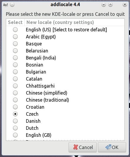 PCLinuxOS-lokalizace