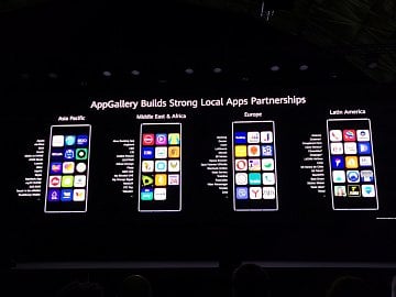 Budování Huawei App Gallery za pomocí populárních lokálních aplikací