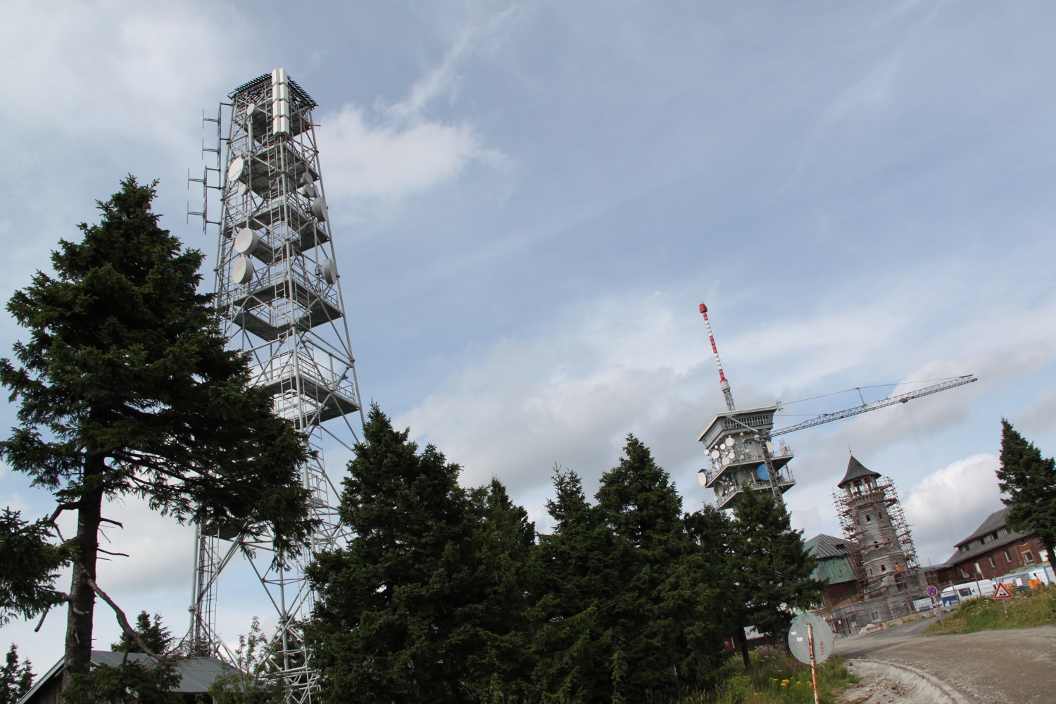 Klínovec - ČRa, Progress Digital a Digital Broadcasting