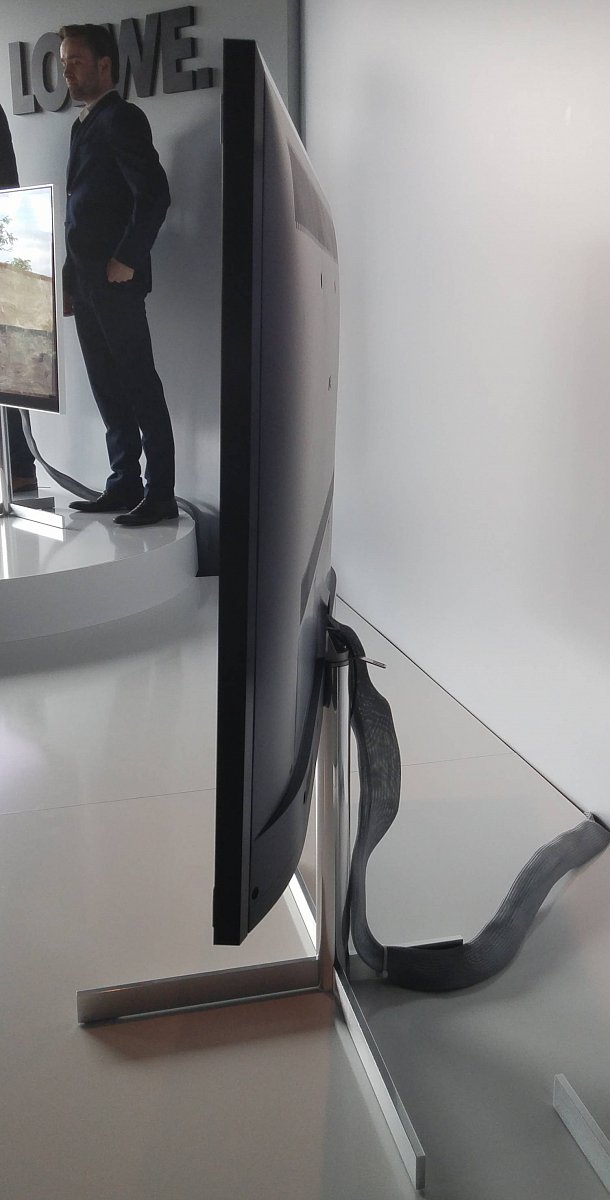 Čistý boční profil...