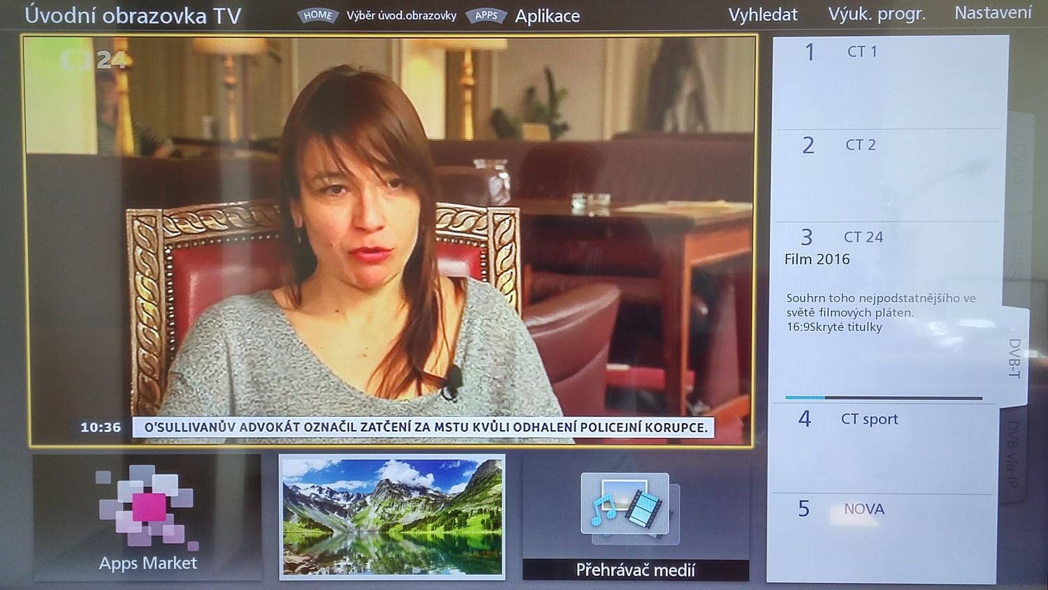 Panasonic TX-49DS500 - Chytré funkce